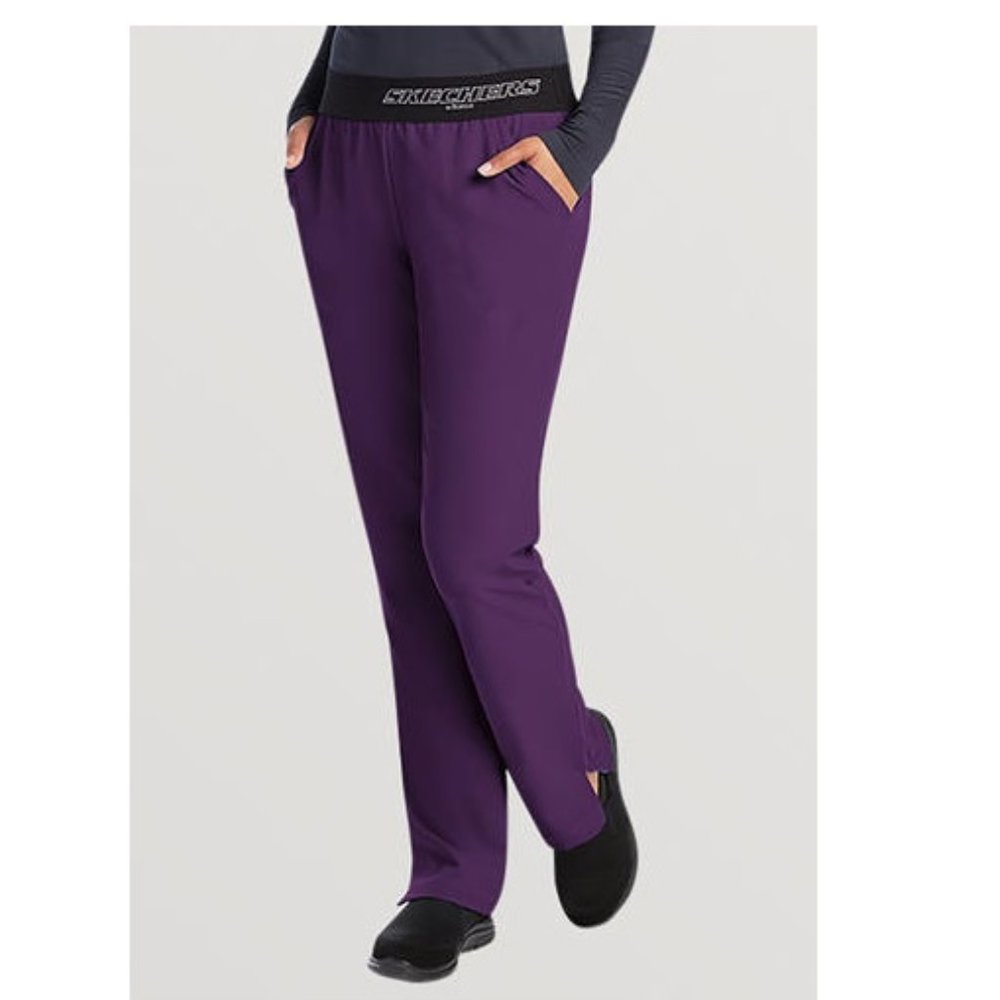 NEW Plus Size 4X Skechers Purple Eggplant Scrub pants womens